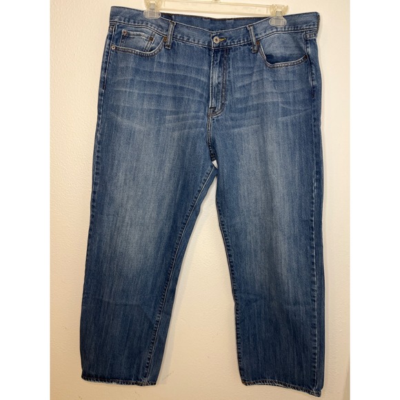 Lucky Brand Other - Lucky Brand Jeans Mens 40x30 Straight Leg Blue Denim Casual Pants
